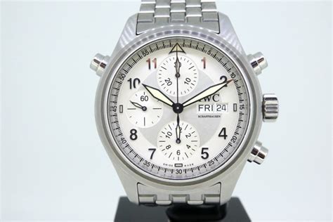 iwc spitfire double chronograph replica